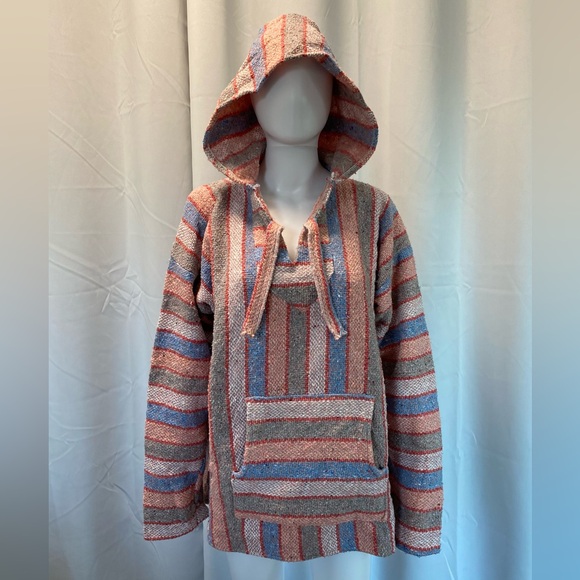 NWOT Unisex Mexican Baja Hoodie - Picture 5 of 6